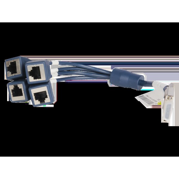 Hewlett Packard Enterprise Hp X260 Mini D-28 To 4-Rj45 0.3M Rtr Cbl JG263A